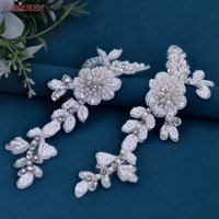 TOPQUEEN Manual Funny DIY High Heels Shoes Sewing On Patch Flower Iron Patch Stickers Clothes Fabric Applique Accessories SP10