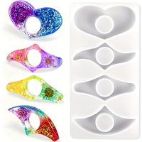1 piece of epoxy resin mold for bookmark clips and fingers, reusable bookmark mold, DIY reading accessory, gift for book lovers