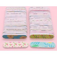 20/50/100pcs Mini Nail File Double Sided Boards Colorful Sandpaper EVA Buffer Nail Art Files Professional Nail Accessories Tool