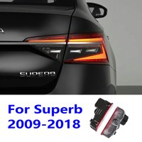 2Pcs For SKODA VRS Superb 2 MK2 Superb 3 2009-2018 2010 2012 2021 2015 2017 Led Car Door Projector Courtesy Lamp Accessories