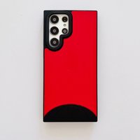 Luxury Designer 3D Red Bottom Phone Case for Samsung Galaxy S25 S24 S23 Plus Ultral A55 Textured Shock Silicone Fashion Cover