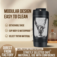 630ml Electric Shaker Bottle Portable Whey Protein Shaker Automatic Stirring Blender Multipurpose Juice Mixer Cups Fitness Work