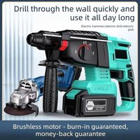 Power tools, impact drill angle grinder, three-function rechargeable electric hammer, suitable for a variety of scenarios