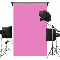 Purple Pink Solid Color Professional Wedding Theme Banner Background, Pregnant Woman Portrait Decoration Photography Background