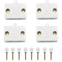 6-Pack Door LED Switch For Closet Light Normally Closed Cabinet Light Switch White Black For PC Light Lamps Tool Accessories