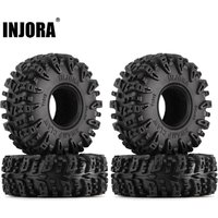 INJORA Swamp Claw 64*24mm S5 Mud Terrain 1.0" Wheel Tires for 1/18 1/24 RC Crawler Car (T1019)