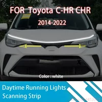 DRL Start Scan Strips Light FOR Toyota C-HR CHR 2014-2022 Car Hood Light Decorative Ambient Lamp 12V 59 Inches Waterproof