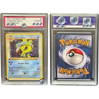 1999 POKEMON GAME GYARADOS-HOLO SHADOWLESS DIY Proxy PTCG Graded Collection Card Special Art Rare GEM MT 10 Card Label Gifts