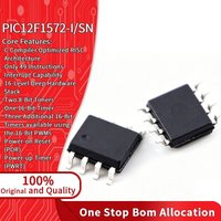 PIC12F1572-I/SN PIC12F1572 8 Bit Microcontroller 8-Pins SOIC-8 3.5KB Flash 128B RAM PWM ADC Comparator Enhanced MCU IC Chips