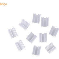 10Pcs TO-92 Aluminum Heatsink Radiator For Amplifier Triode DIY Cooling Parts