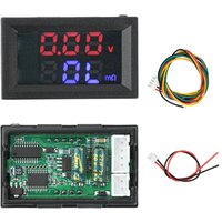 DC 4-12V VR452 Internal Resistance Tester 0.56-inch Dual-Display Battery Internal Resistance Tester High-Precision Voltmeter