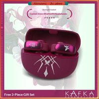 Kafka Bluetooth Earphones HIFI Sound Quality Universal Prompt Voice Secondary Creation Anime Gift Bluetooth Earphones