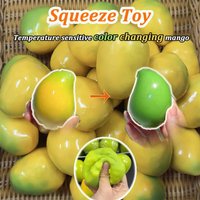 Ultra-soft Mango Handmade Ball Decompression Extrusion Toy Wet Soft Toy Decompression Relaxation Toy Gift