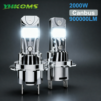 YHKOMS Canbus H7 LED Headlight Bulb Mini Wireless 2000W 900000LM 6000K CSP for Car Headlamp Auto Diode Lamps H7 Turbo Led 12V