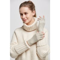 Unisex Half Finger Wool Gloves Short Warm Soft Knitted Wrist Mittens Winter Stretch Fingerless Gloves for Men Women Boys Girls