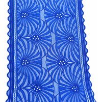 3y/lot W 20cm Navy Blue Stretch Elastic Lace Fabric DIY Crafts Sewing Supplies Decoration Accessories For Bikini Underware Lace
