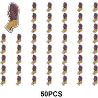1-100PCS Mobile Phone 3M Sticker Badge Metal Pin Broooches Pins