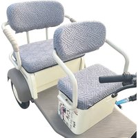 High Elastic Electric Tricycle Seat Cushion Cover Waterproof Material Leather Cover Seat Cover Universal Fit