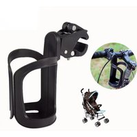 Bike Water Bottle Holder Pram Cup Holder Stroller Water Bottle Holder 360° Rotating Mount Cage For Motorcycle Bicycle Baby Strol
