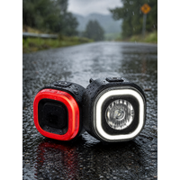 AliExpress XOSS 30Lux Bike Front & Rear Light Set StVZO Anti-Glare IPX5 Waterproof USB-C Rechargeable Low Battery Warning for MTB Mountain Bike