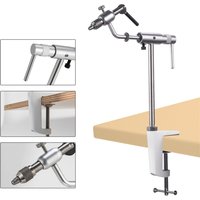 T19C 360° Rotary Fly Tying Vise with Sturdy Base, Premium Aluminum Adjustable Fly Tying Tool Rotary Bench Vise