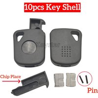 10pcs Original Universal KEYDIY Transponder Shell HU66 Car Key Chip Case for KD Xhorse VVDI Key Blade Key Head with Chip Holder