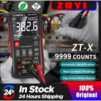 Digital Multimeter ZOYI ZT-X ZT-303 T-RMS Auto Range EBTN LCD DC AC Voltmeter Ammeter Current Capacitor Ohm temp Hz NCV Tester