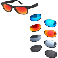Nexpolarised Polarized Replacement Lenses Compatible with Ray-Ban Meta Wayfarer RW4008 53mm RW4008-53 Sunglasses -Multiple Color