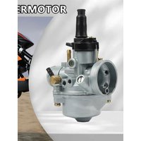 AliExpress PowerMotor Motorcycle Carburetor 17.5mm for Dellorto PHVA 17.5 Tomos A55 50cc 80cc Carb Moped Scooter Motocross Dirt Pit Bike Accessories