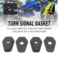 Front Rear Black Turn Signal Indicator Spacers Adapter For Suzuki GSXR GSX-R 600 750 1000 GSX650F GSX1250FA DR-Z 400 SV650 DL650