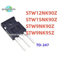 10PCS New STW12NK90Z STW15NK90Z STW9NK90Z STW9NK95Z W12NK90Z W15NK90Z W9NK90Z W9NK95Z TO-247 Chipset