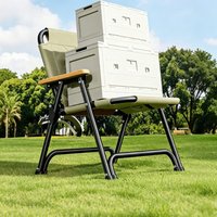 Outdoor Portable Oxford Cloth Folding Chair Camping Equipment Picnic Fishing Hiking Beach Backrest Folding Chair