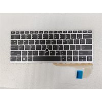 FOR HP EliteBook 730 G5 735 G5 735 G6 830 G5 836 G5 Keyboard US No Backlit silver Frame No trackpoint