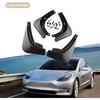 4Pcs/set Mud Flaps Splash Guards For Tesla Model 3 2016-2021 2022 2023+ Front Rear Wheel Mudguard Guard Fender
