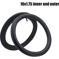 AliExpress NONE Premium 16X1.75 (47-305) Bike Tire Set, Includes Inner Tube and Outer Tire for Bicycle or E-Bike
