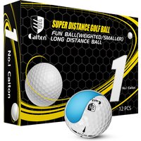 Caiton Ultimate Golf Balls 12/24/36Pcs Long Distance High Precision Durable Practice Training Balls for Adult Men Women Golfers