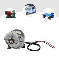 250 W 12 V Getriebe-Untersetzungs-Elektromotor, 2750 U/min elektrischer Fahrrad-Bürstenmotor-Untersetzungsgetriebe, 20 A gebürsteter Gleichstrommotor für motorisierte Fahrräder