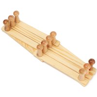 Decorative Expandable Fixed On Wall Fold Shelf Bathroom Rack Clothes Hanger Coat Hooks Hat Closet Hook Natural Wood