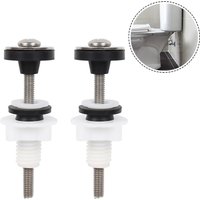 2PCS Tank Bolt M6 Bolts Rubber Toilet Cistern To Toilet Pan Fixing Fitting Sealing Kit Close Coupling Bolts Bathroom Accessories