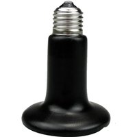 Infrared Ceramic Emitter Heat Lamp Bulb 220V Black Pet Heating Light Bulb Waterproof 25/200W Pet Heating Lamp Frog Snake Lizard