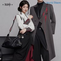 Arlecchino Bag Original Genshin Impact Arlecchino Theme Impression Serie Crossbody Bag Cosplay Doujin Arlecchino PU Bag Gifts