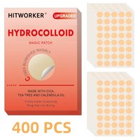 400 Count Unisex Adult Pimple Patch Set Hypoallergenic Spot Stickers Invisible Blemish Cover Waterproof Non-Drying for Any Skin.
