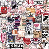 50PCS Read Sticker 3 Print Laptop Nostalgia Creative Streetwear Aesthetic Phone Landscape Suitcase Art Picture Bedroom Decor