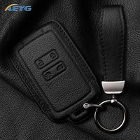leather Car Key Case Cover Shell For Renault Koleos Kadjar Captur Megane Talisman Espace Clio Zoe Scenic 4 Arkana Dacia Sandero