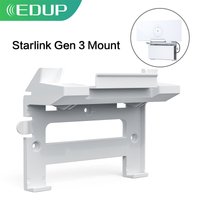 EDUP SK0023 Starlink Gen3 Mount Bracket for Starlink Standard V3 Mesh Router and Starlink Gen 3 Power Supply All in One Mounting