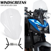 For CB750 Hornet 2025 2026 Motorcycle modified windshield front windscreen chest protector windproof rainproof board deflector