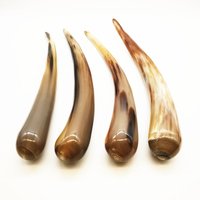 Super-long Cattle Horn Massage Sticks 23-25CM Chinese Medicine Acupuncture Stick