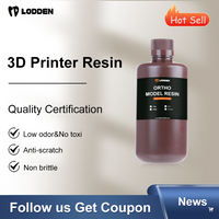 Lodden 3D Printer Resin Liquid 385/405nm High Precision IPA Clean Water 0.5/1kg Washable LCD Model Resin Liquid Materials