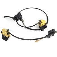 AliExpress NONE Hydraulic Disc Brake Kit for 50cc-125cc Pit Bikes - Front And Rear Upgrade for CRF50 XR50 TTR BBR Apollo Motocross Dirt Bike