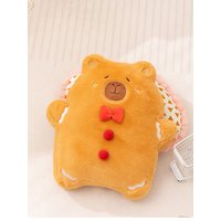 Christmas Pillow Capybara Gingerbread Soft Plush Toy Decoration Funny XMas Plushie High Quality Christmas Birthday Gift Decor